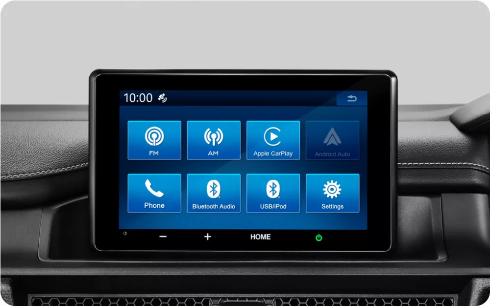 8” Advanced Capacitive Touchscreen Display Audio