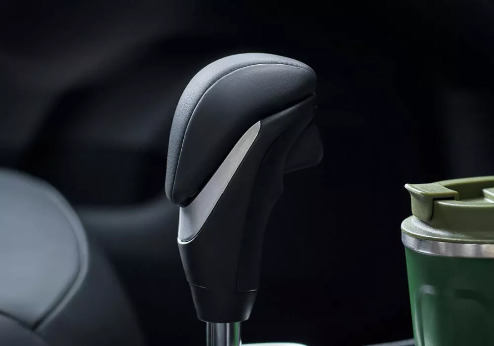 Leather-Wrapped Shift Knob