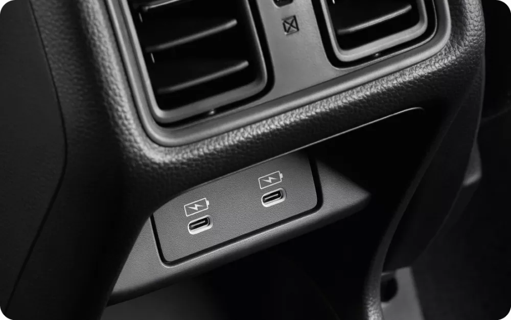 New Dual Rear USB-C Charger