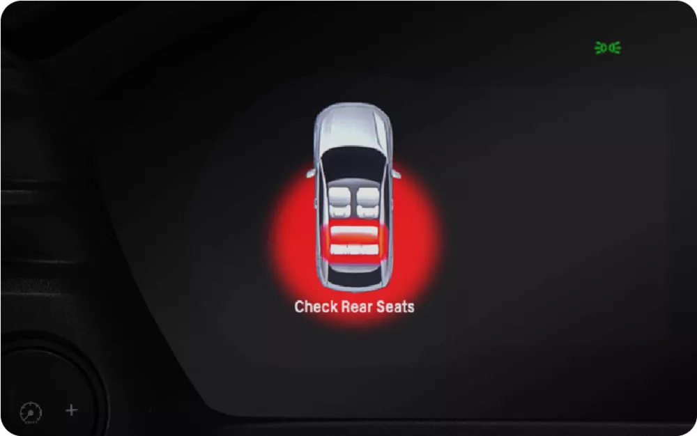 Rear Seat Reminder