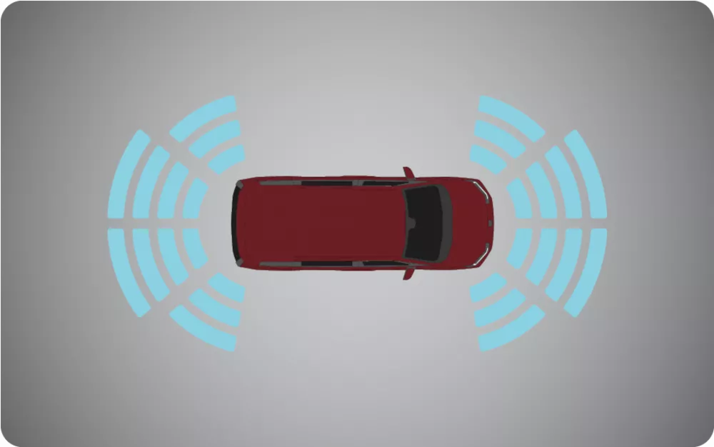 8-Points Parking Sensors