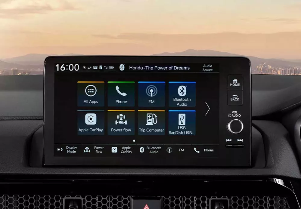 9ā Advanced Capacitive Touchscreen Display Audio