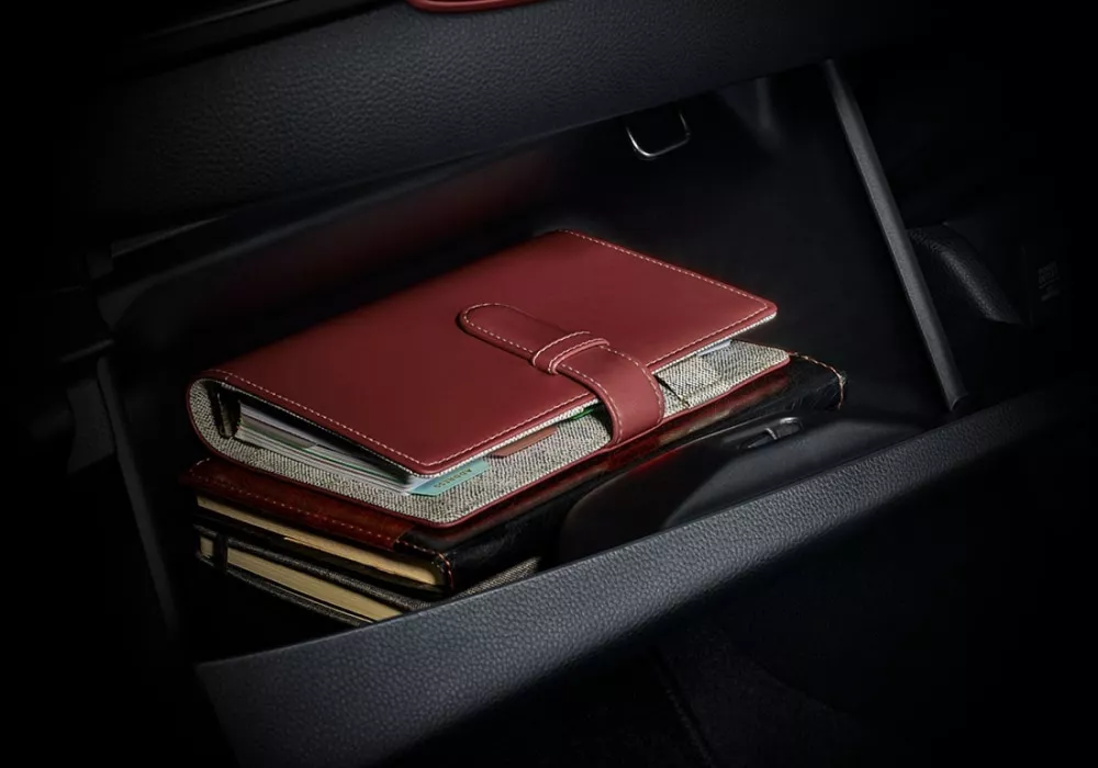 Spacious Glove Box