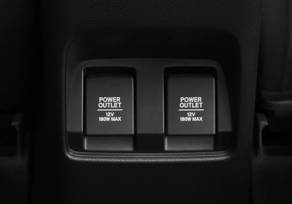 2nd Row Power Outlet