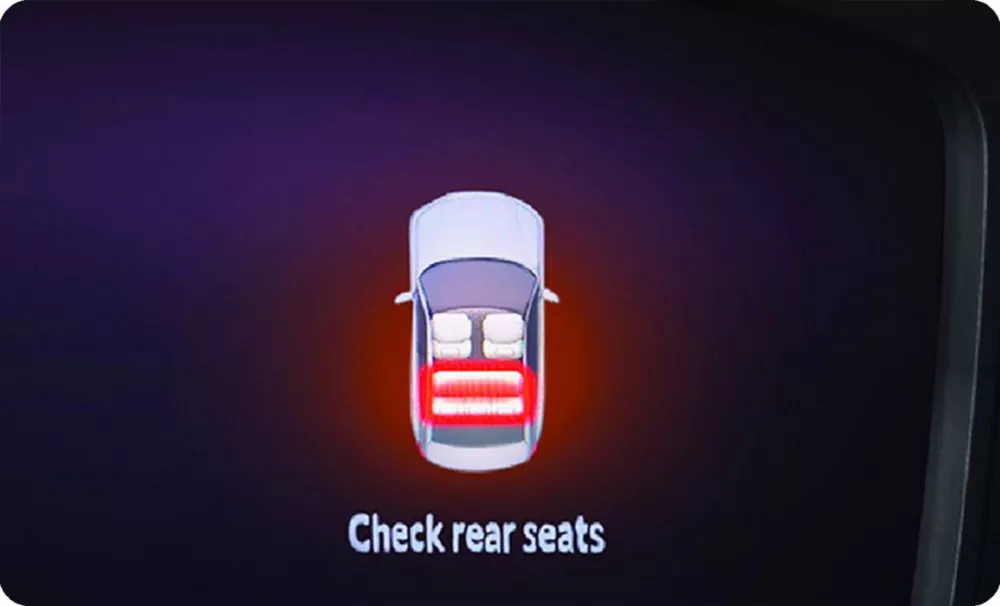 Rear Seat Reminder