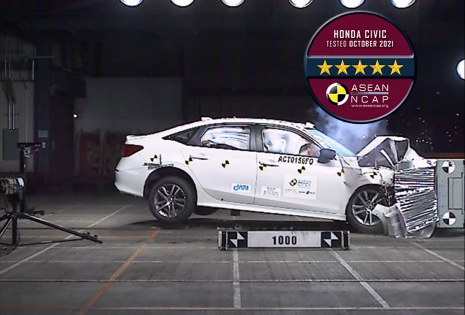 All New Honda Civic Raih Bintang 5 di ASEAN NCAP