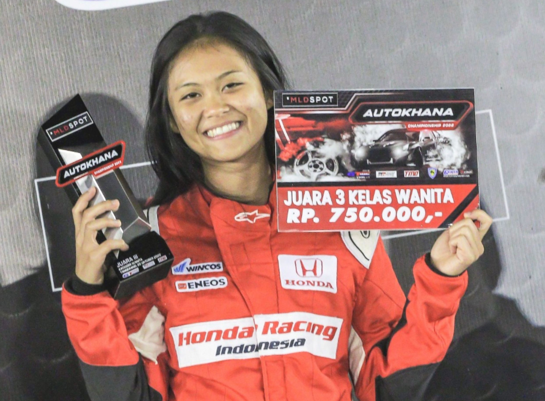 Canya Prasetyo Sukses Raih Podium di Seri ke-5 Slalom Autokhana