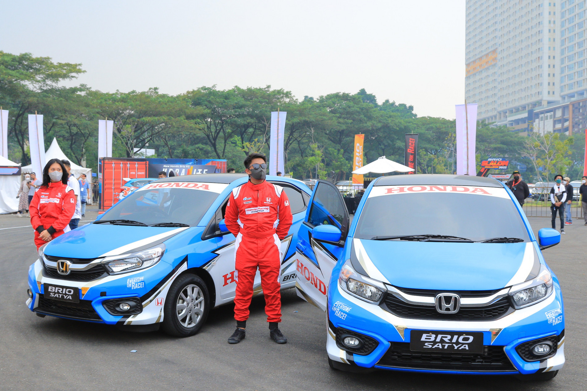 Tantang Bermanuver Dengan Honda Brio, Honda Gelar Kompetisi Brio Slalom Challenge 2022