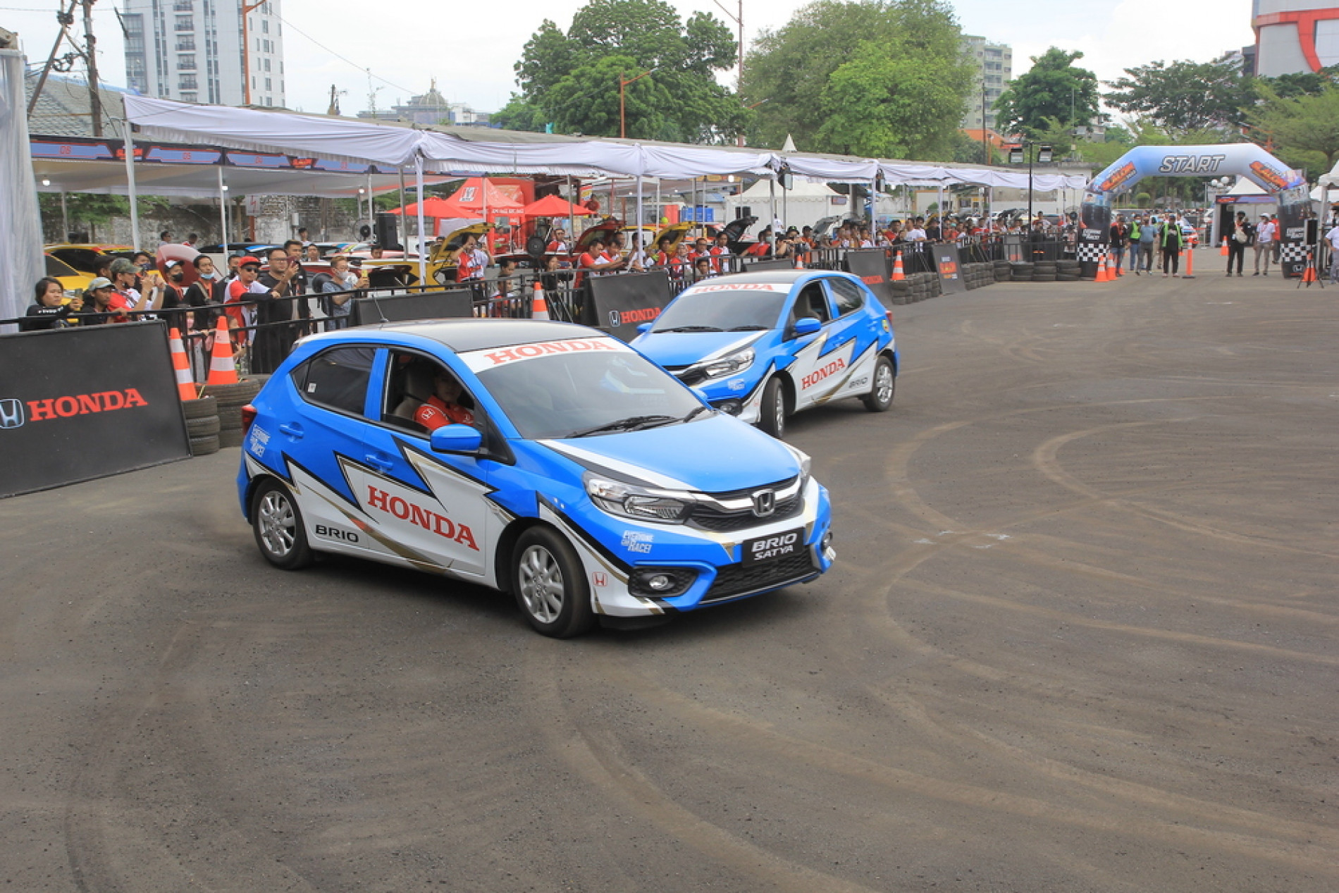 Rekor King of Brio Berhasil Dipecahkan di Seri Penutup Brio Slalom Challenge 2022